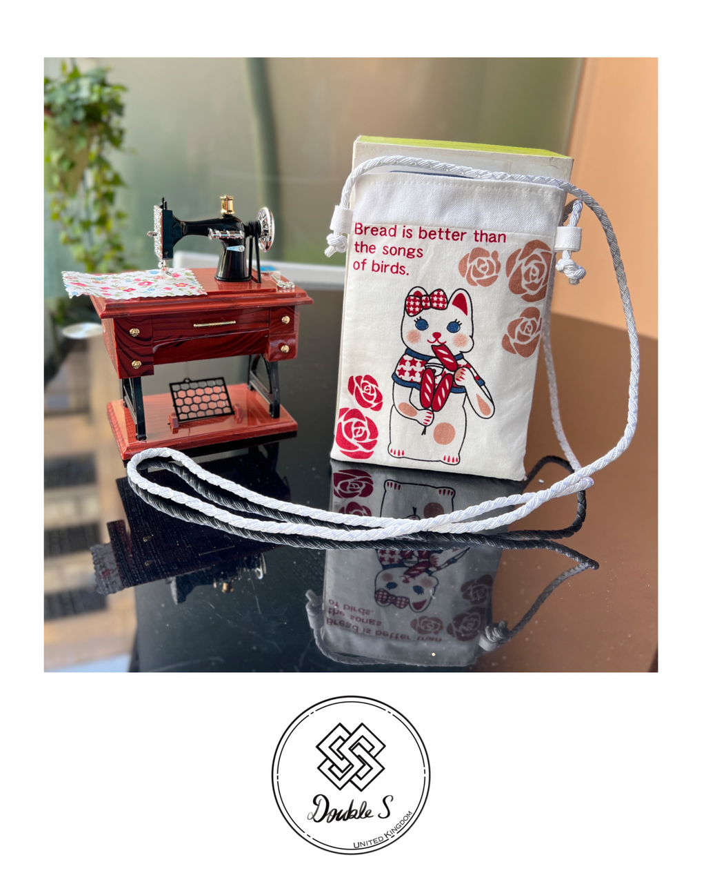 Japan Fabric Smartphone Shoulder Bag